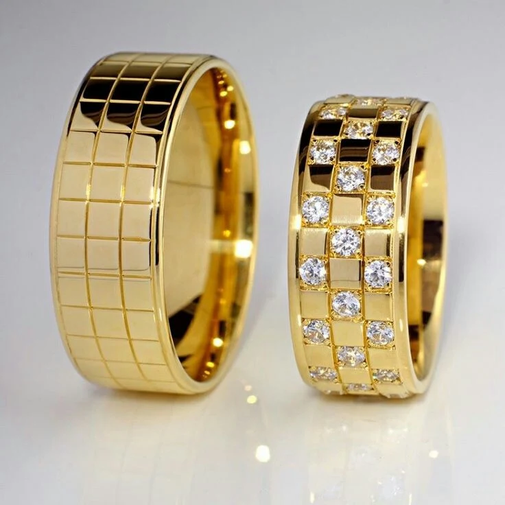 Gold Rings in Madhubani
